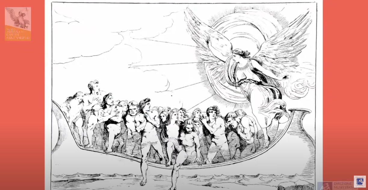 DMS-RM - DANTEDI’-Museo Nazionale di Castel Sant’Angelo,Roma-Bartolomeo Pinelli-Visioni dantesche